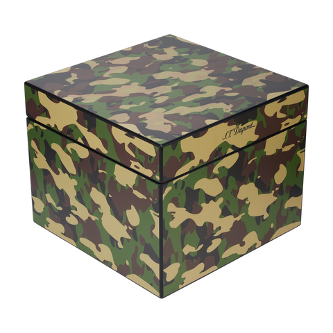 CAMOUFLAGE CUBE CIGAR HUMIDOR view 2