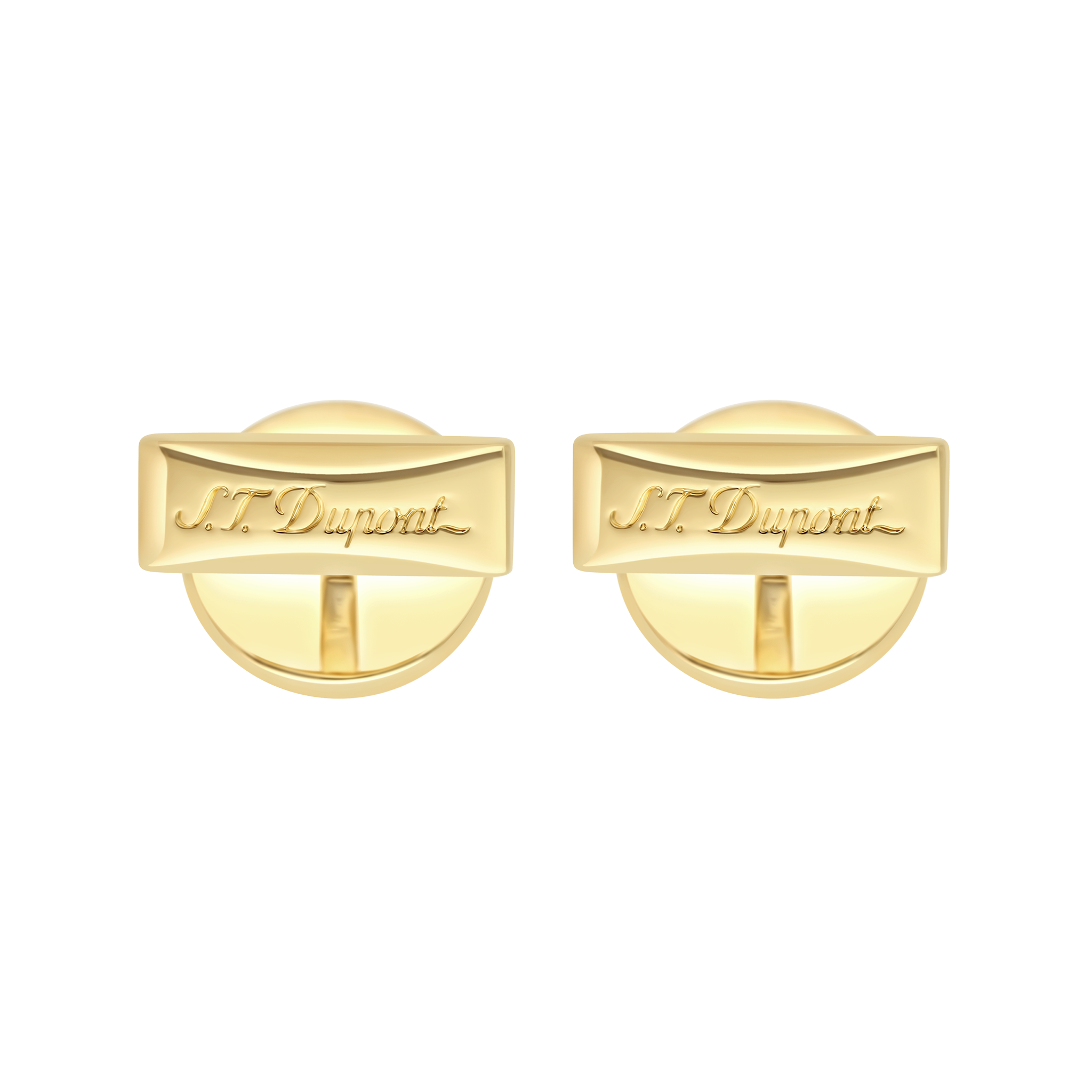D gold cufflinks – Luxury cufflinks | S.T. Dupont