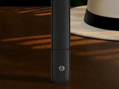 Black portable electronic device